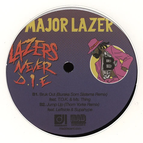 Major Lazer - Lazers Never D.I.E. EP