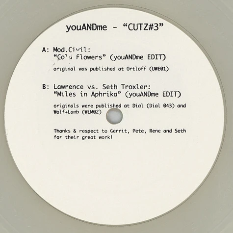 youANDme - Cutz 3