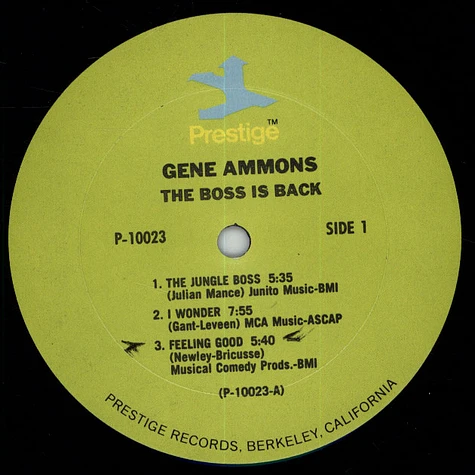 Gene Ammons - The Boss Is Back