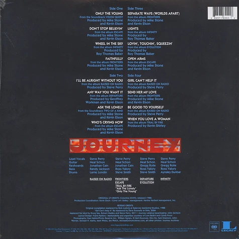 Journey - Journeys Greatest Hits