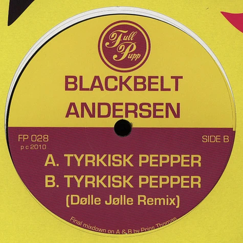 Blackbelt Andersen - Tyrkisk Pepper Dolle Jolle Remix