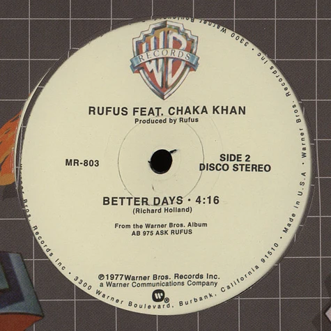Rufus And Chaka Khan - Any Love