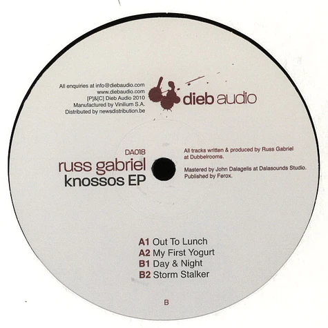 Russ Gabriel - Knossos EP