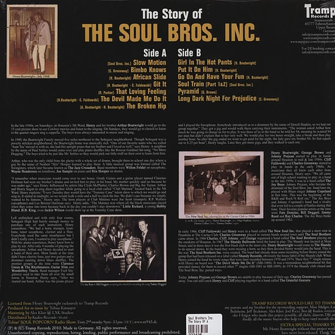 Soul Brothers Inc. - The Story Of …
