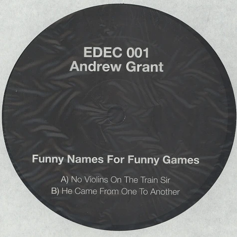 Andrew Grant - Funny Names For Funny Games