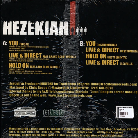 Hezekiah - You