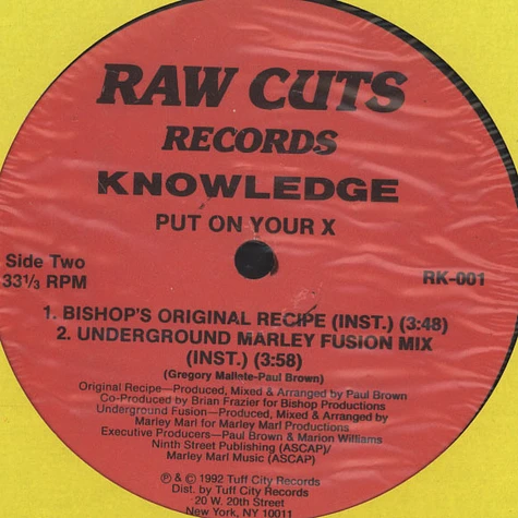 Knowledge - Put On Your X