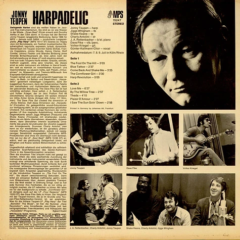 Jonny Teupen - Harpadelic