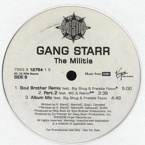 Gang Starr - Lovesick Upbeat Mix
