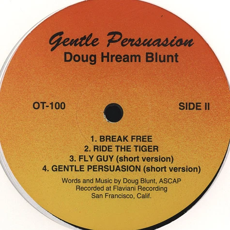 Doug Hream Blunt - Gentle Persuasion
