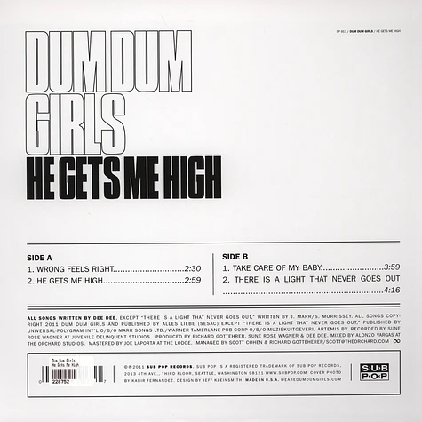 Dum Dum Girls - He Gets Me High