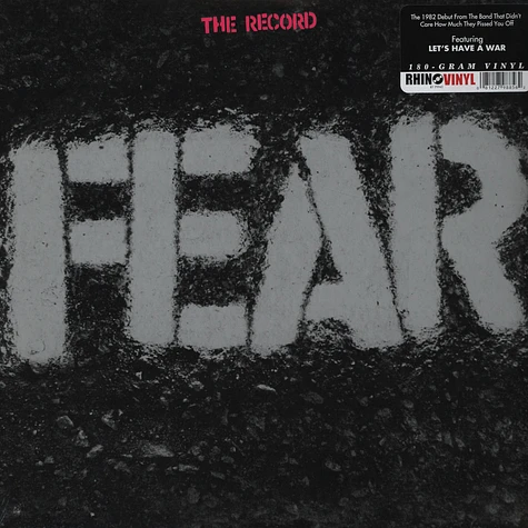 Fear - The Record