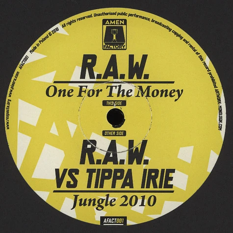 R.A.W. vs Tippa Irie - Jungle 2010