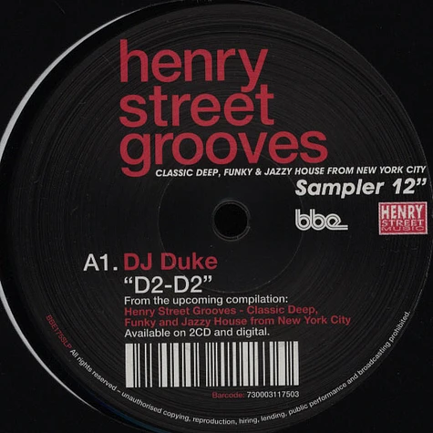 Henry Street Grooves - EP
