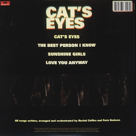Cat's Eyes - Broken Glass EP