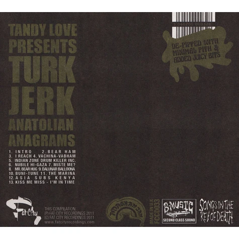 Tandy Love - Turk Jerk