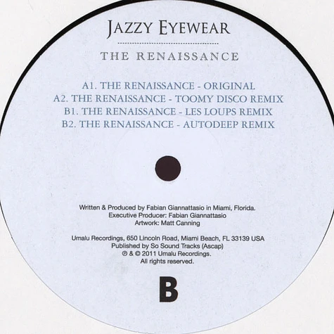 Jazzy Eyewear - The Renaissance
