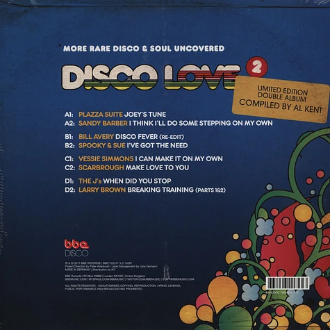 Disco Love - Volume 2: More Rare Disco & Soul Uncovered