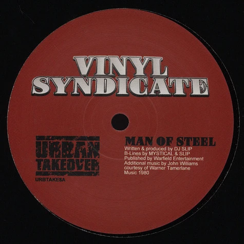 Vinyl Syndicate - Man of Steal