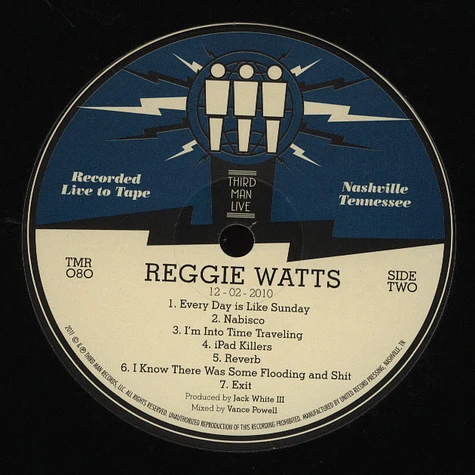 Reggie Watts - Third Man Live
