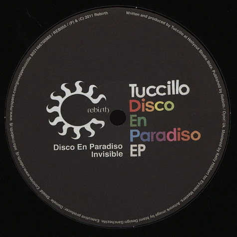 Tuccillo - Disco En Paradiso EP