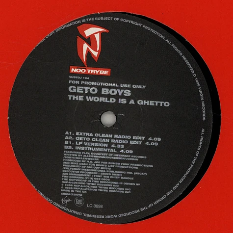 Geto Boys - The World Is A Ghetto