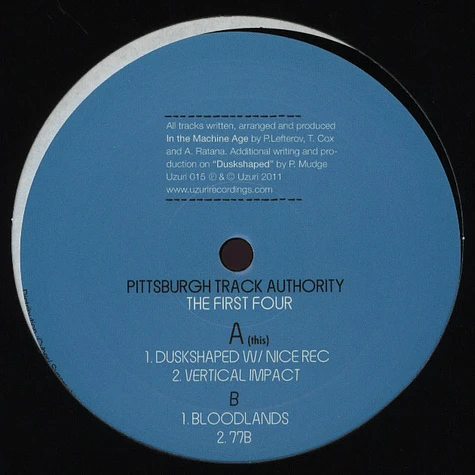 Pittsburg Track Authority - The First Four EP
