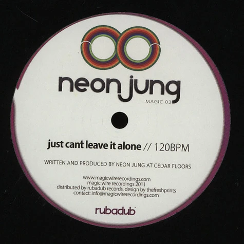 Neon Jung - Just Can't Leave It Alone