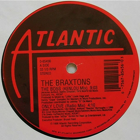 The Braxtons - The Boss