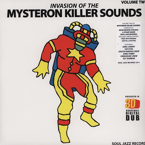 Kevin Martin (The Bug) & Stuart Baker (Soul Jazz Records) - Invasion of the Killer Mysteron Sounds in 3-D LP 2