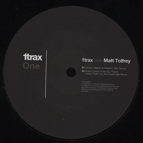 V.A. - 1Trax One - Matt Tolfrey