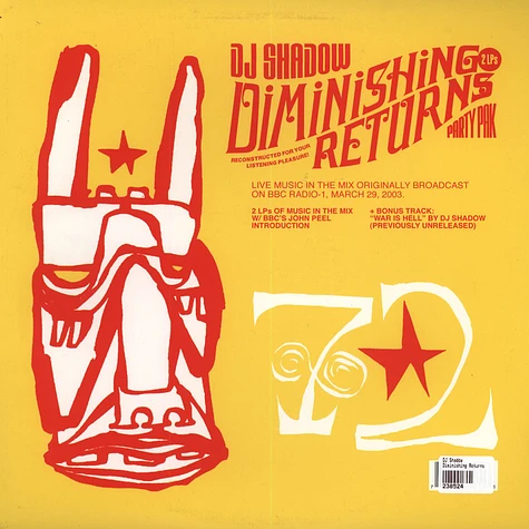 DJ Shadow - Diminishing Returns