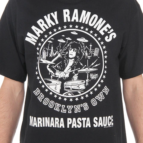 Marky Ramone - Brooklyn's Own Marinara Pasta Sauce T-Shirt