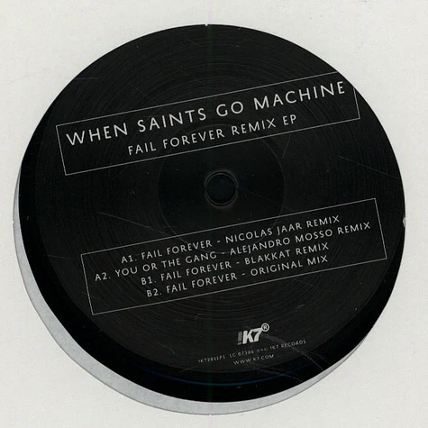 When Saints Go Machine - Fail Forever Remix EP