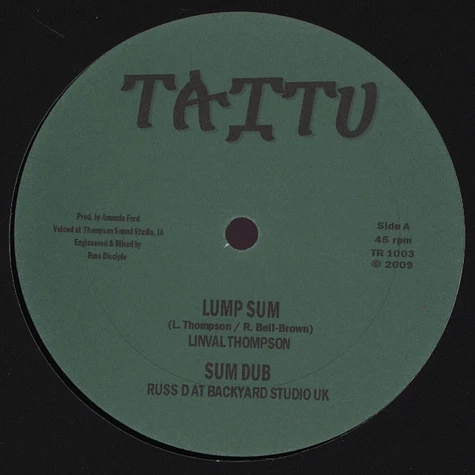 Linval Thompson - Lump Sum