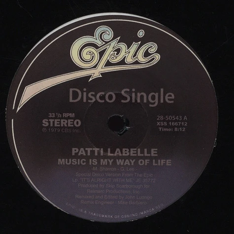 Patti LaBelle - Music Is My Way of Life / What Can I Do for You