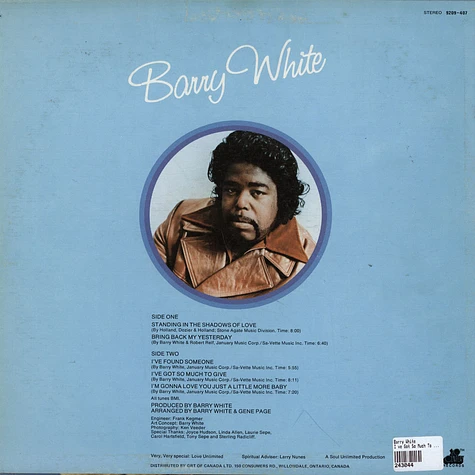 Barry White - I've Got So Much To Give