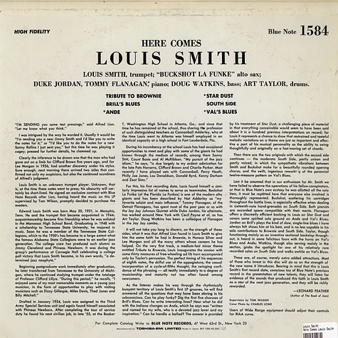 Louis Smith - Here Comes Louis Smith