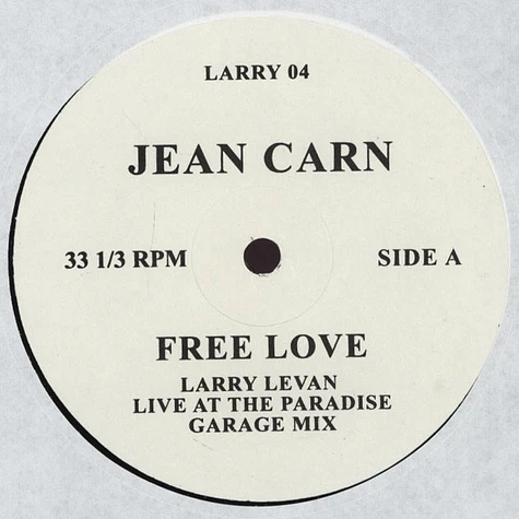 Jean Carn / Karen Finley - Free Love / Ass-Man Tale