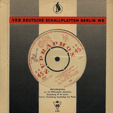 Karel Vlach and his Orchestra - Duke Ellington's Medley