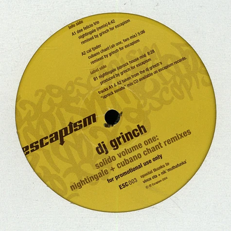 DJ Grinch - Solido volume 1