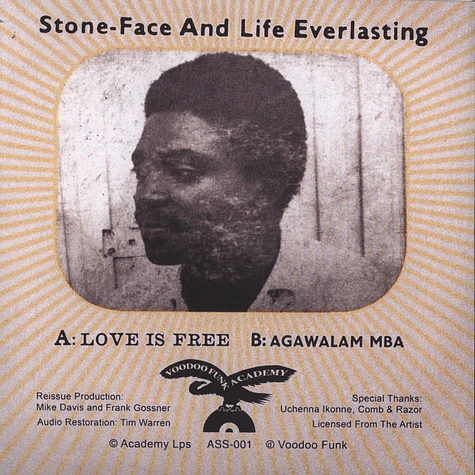 Stoneface And Life Everlasting - Love Is Free