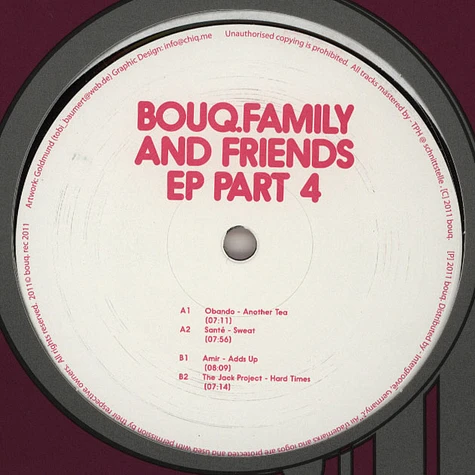 V.A. - Bouq. Family And Friends Part 4