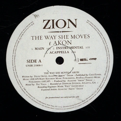 Zion - The way she moves feat. Akon