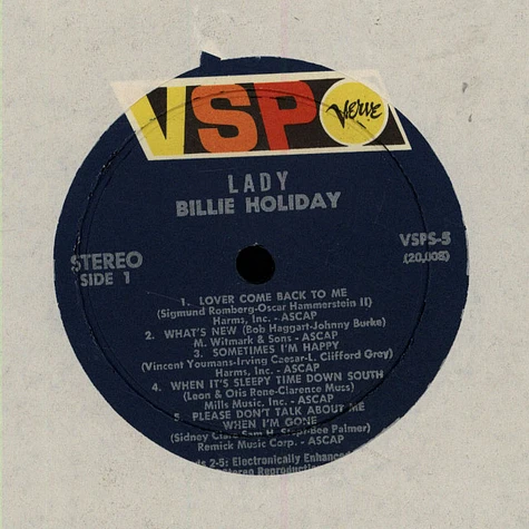 Billie Holiday - Lady