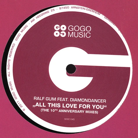 Ralph Gum - All This Love For You Mixes