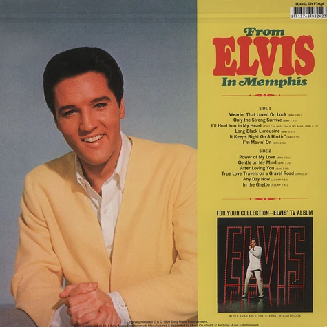 Elvis Presley - From Elvis In Memphis