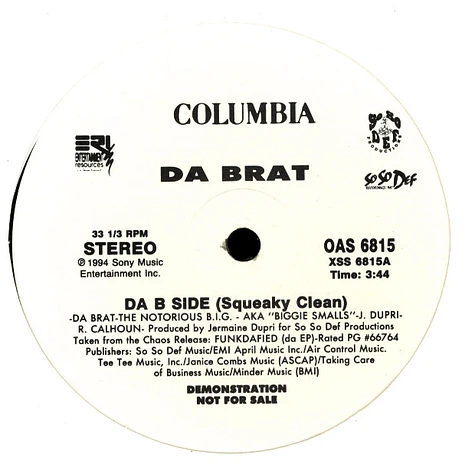 Da Brat - Da B Side