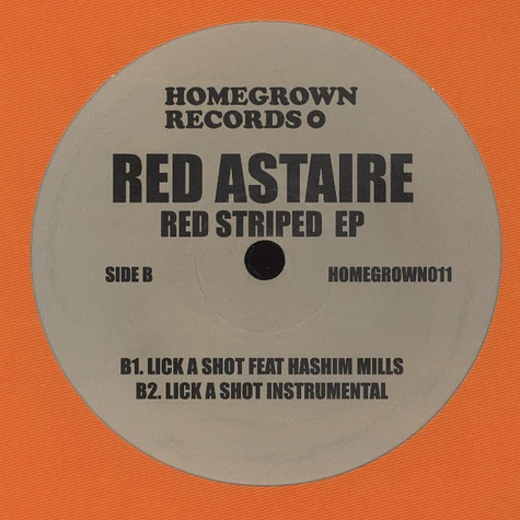 Red Astaire - Red Striped EP