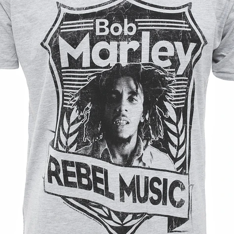 Bob Marley - Rebel Music Vintage Fabrics T-Shirt